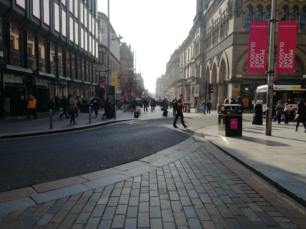 Buchanan Street in Glasgow